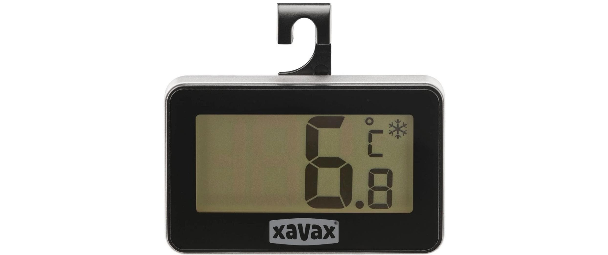 Digitales Thermometer SchwarzGefrierschrank-Thermometer