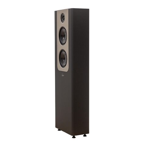 Lyngdorf FR-2 – slanke vloerstaande luidspreker met uitstekend hi-fi-geluid Black/Mocha