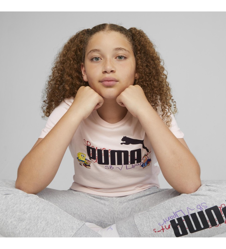 Puma Camiseta Bob Esponja rosa