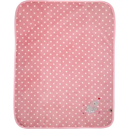 Die Spiegelburg Kuscheldecke, rosa - BabyGlück (ca. 75x100 cm)