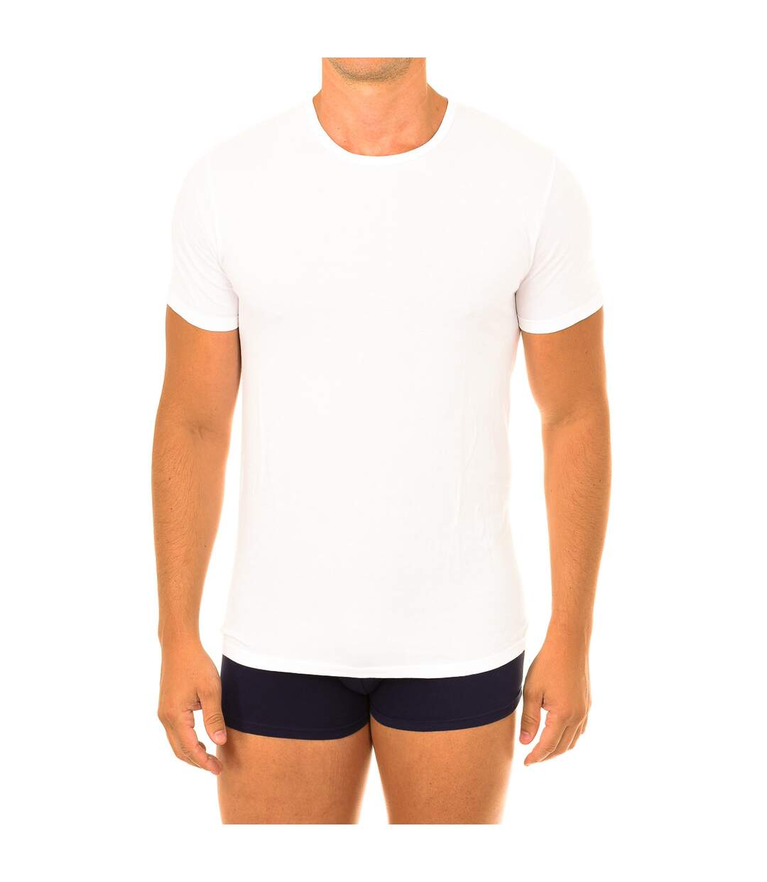 Pack- 2 short-sleeved V-neck T-shirts D00DM for men