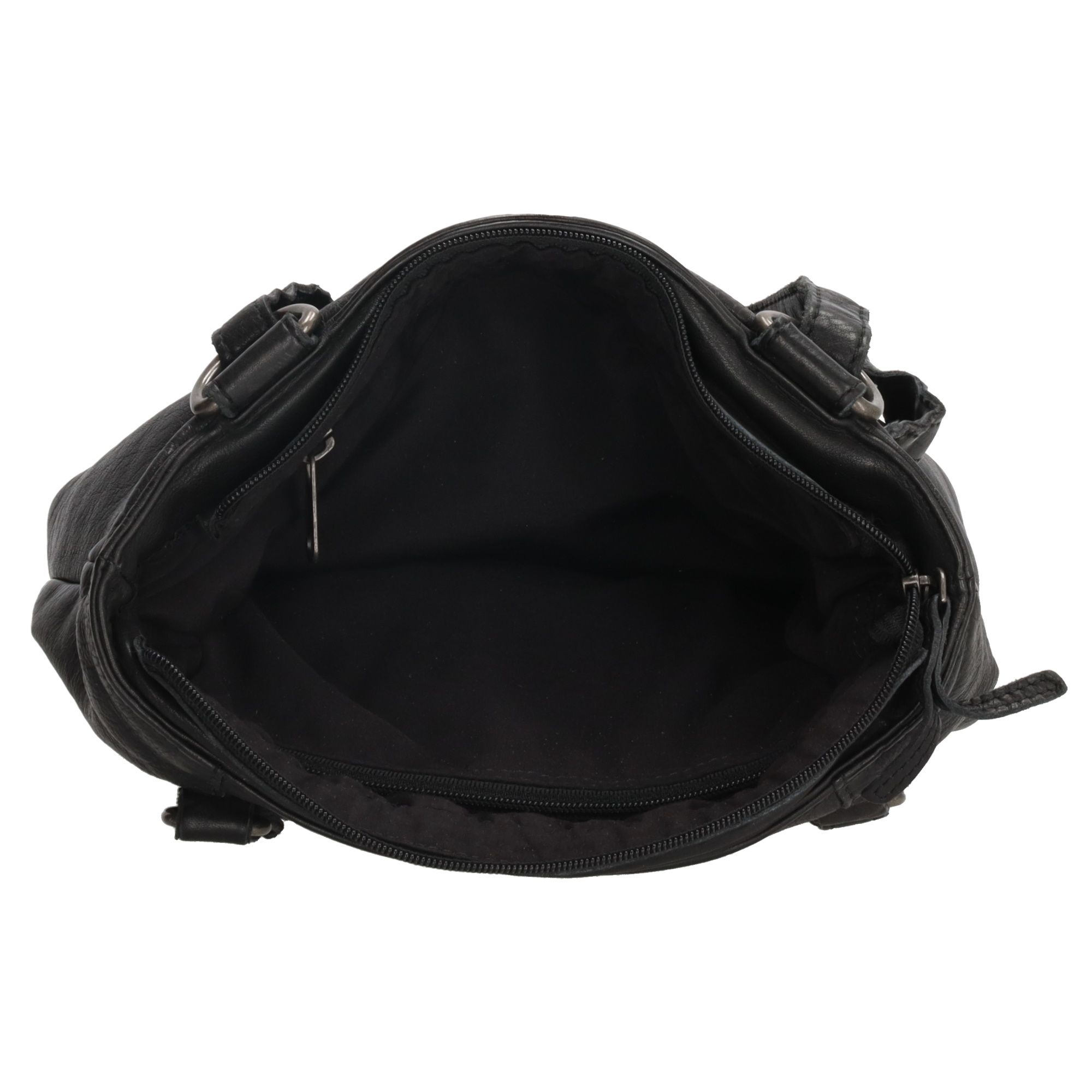 Hide & Stitches Paint Rock Shopper /- Rugzak Zwart