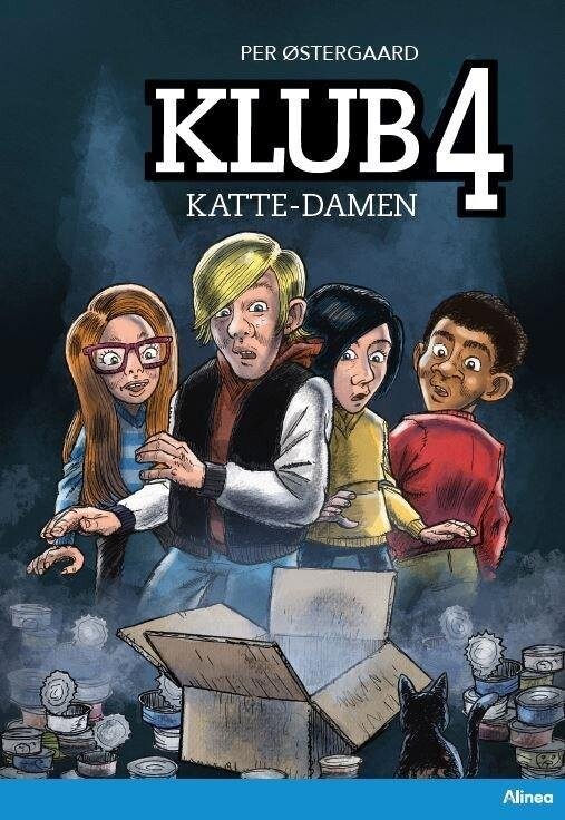 Klub 4 - Kattedamen, Blå Læseklub - Per Østergaard - Bog