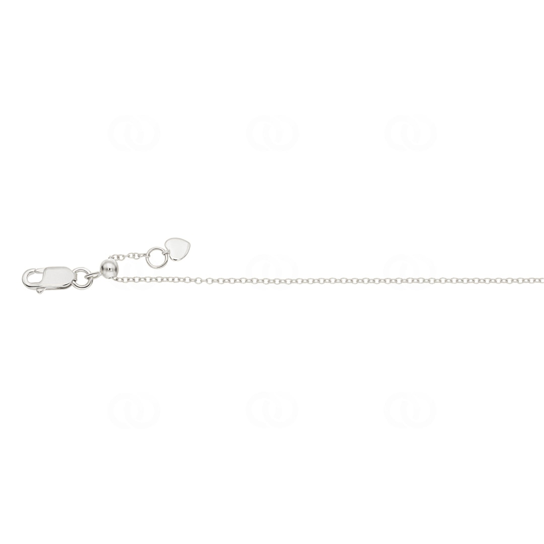Armband 750/18 K Weissgold mit Diamant 0.10 ct H/si
