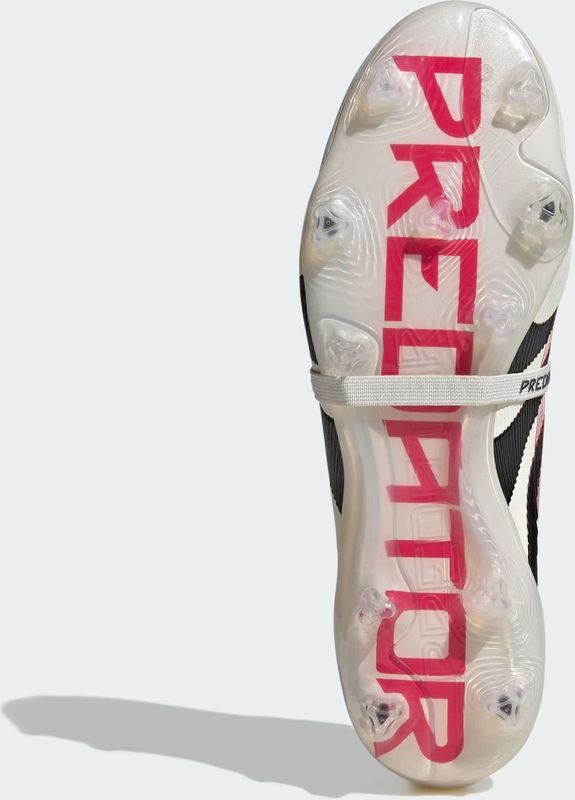 adidas - Predator Elite FT - Voetbalschoenen - Wit Zwart Rood - Synthetisch Materiaal