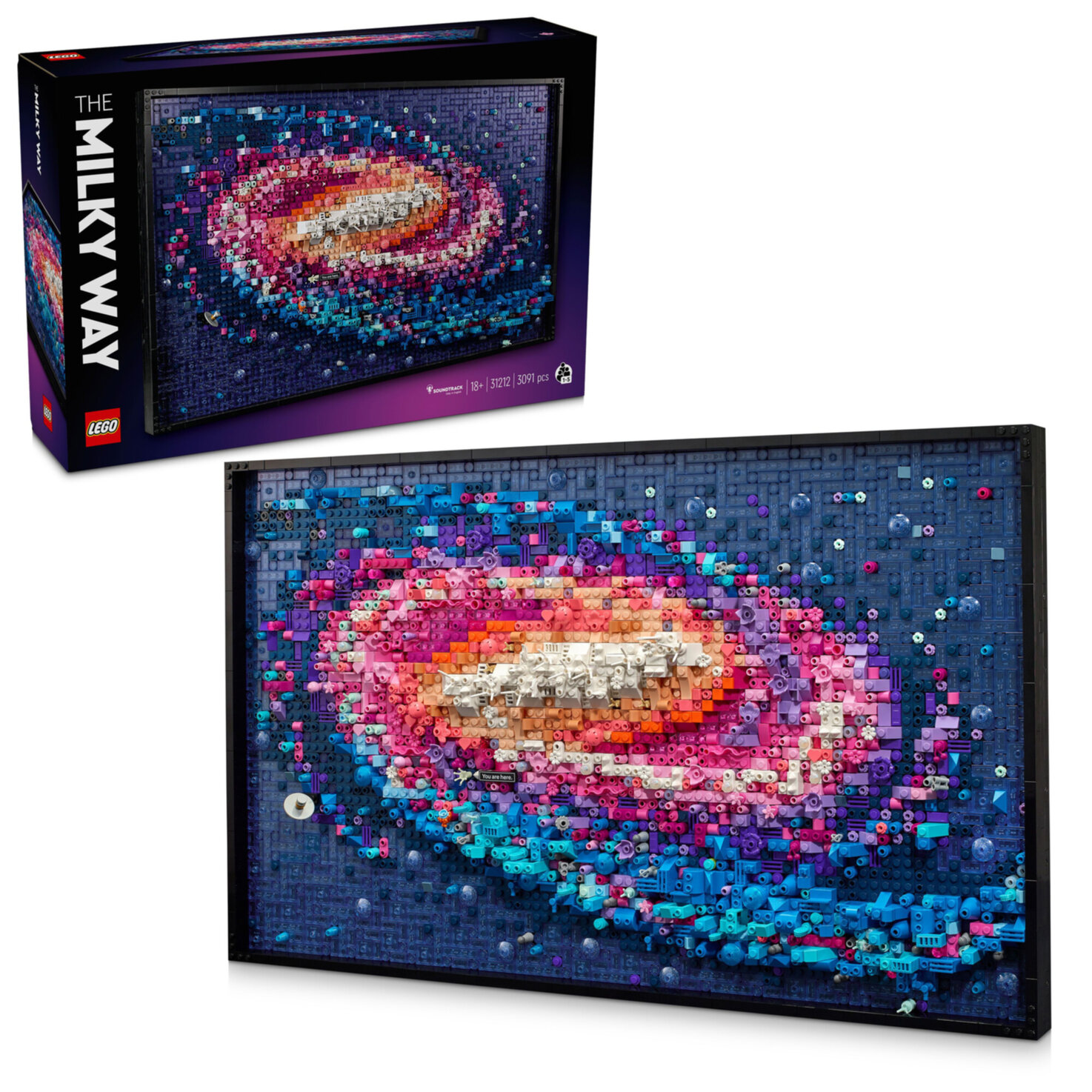Lego ART 31212 Die Milchstrassen-Galaxie