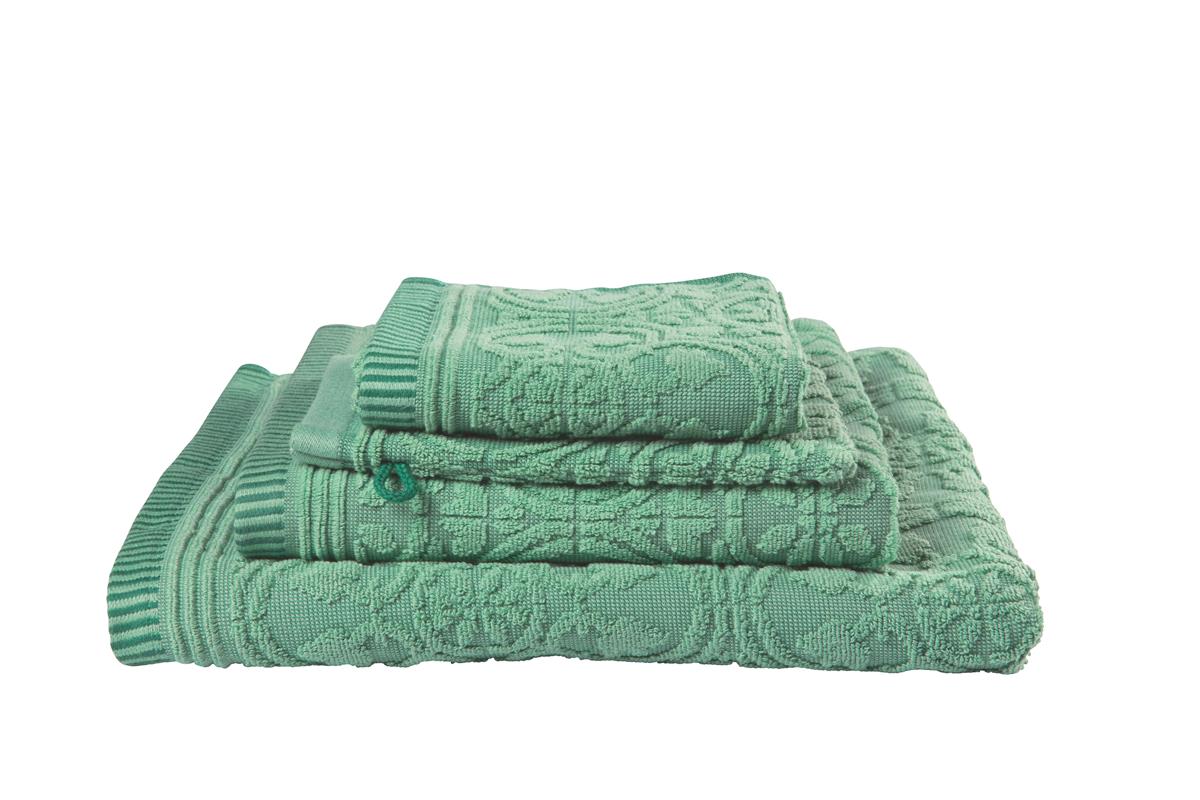 Pip Studio Tile de Pip - Douchehanddoek - Groen - 55x100 cm