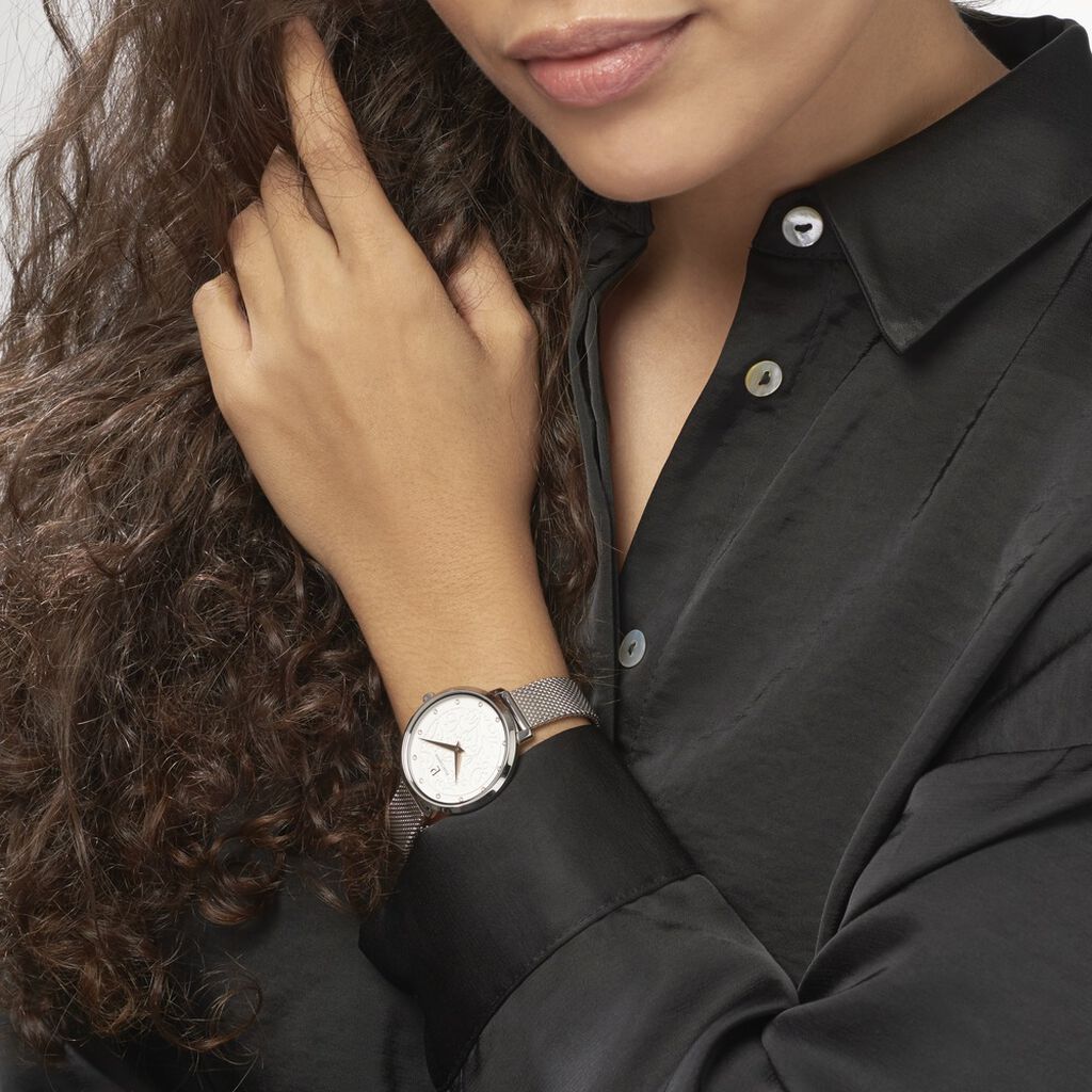 Montre Pierre Lannier Eolia Blanc