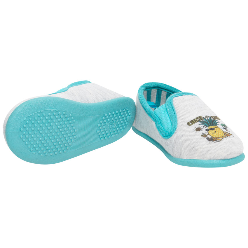 Chaussons bas motif ananas pour bébé garçon