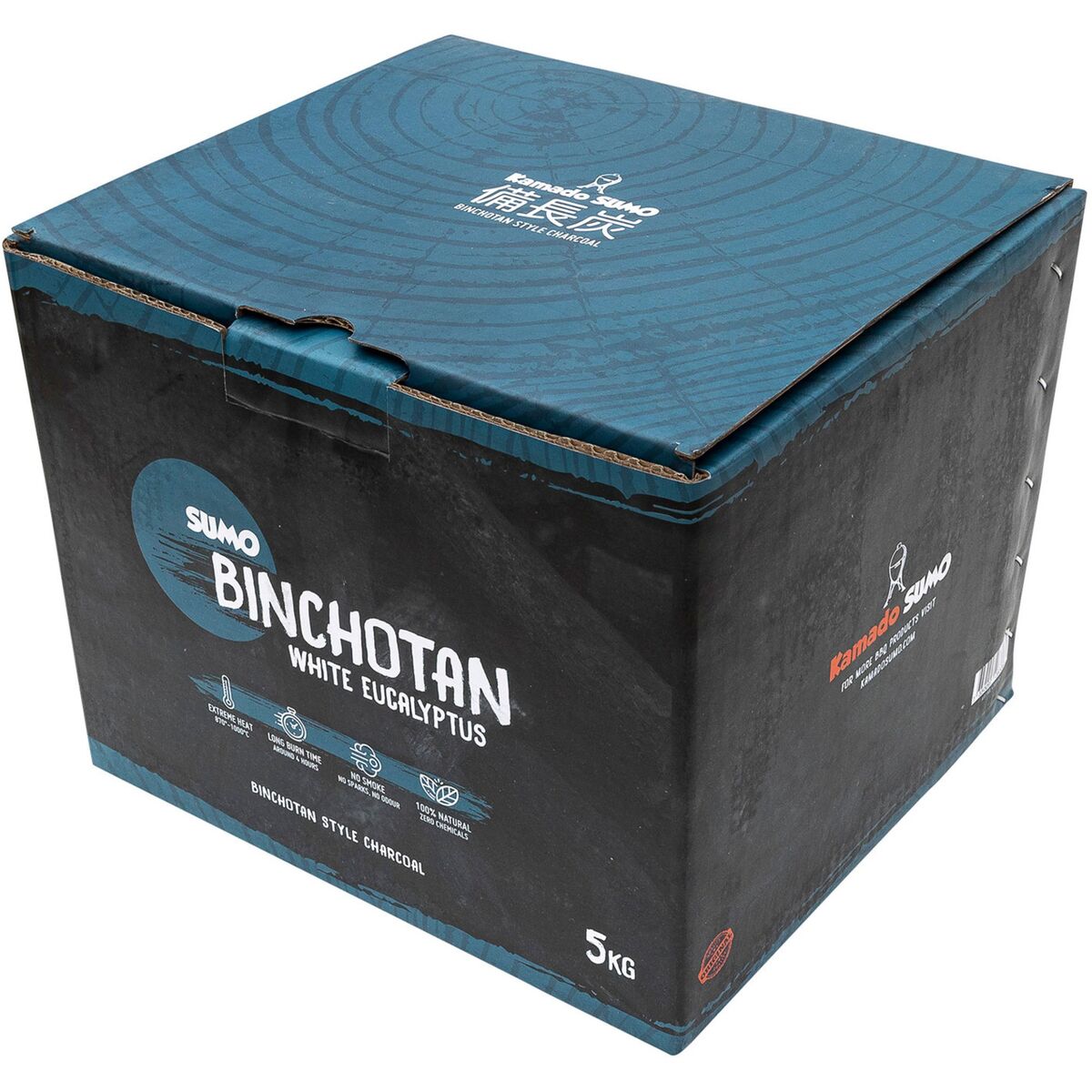 Binchotan Hvit eukalyptuskull 5 kg