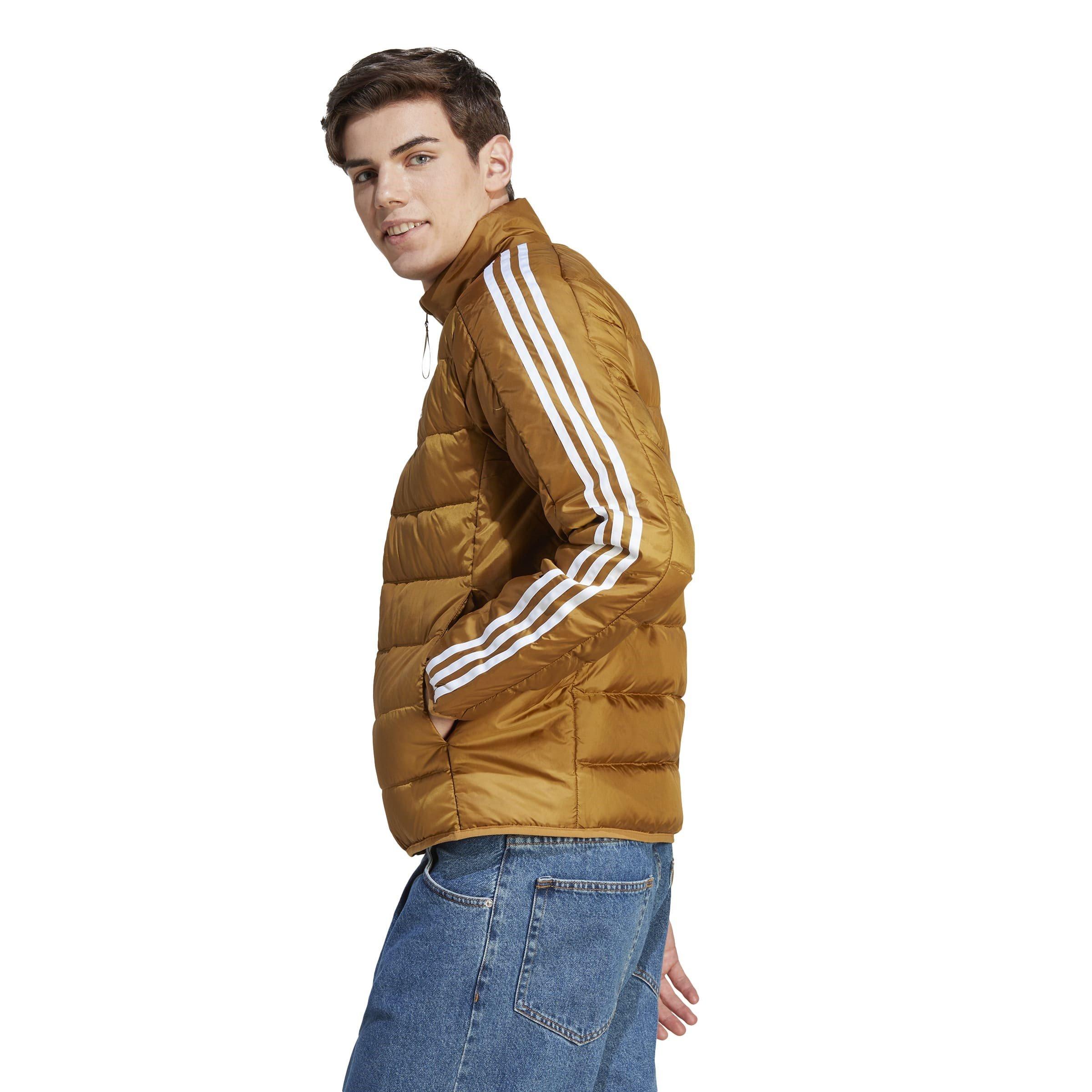 adidas Essentials 3 Stripes Light Down Jacket Mens