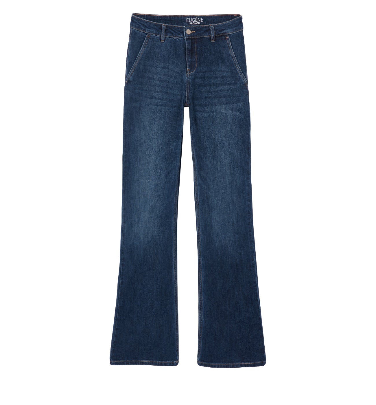 Jean flare Femme EUGENE - Jean rinse