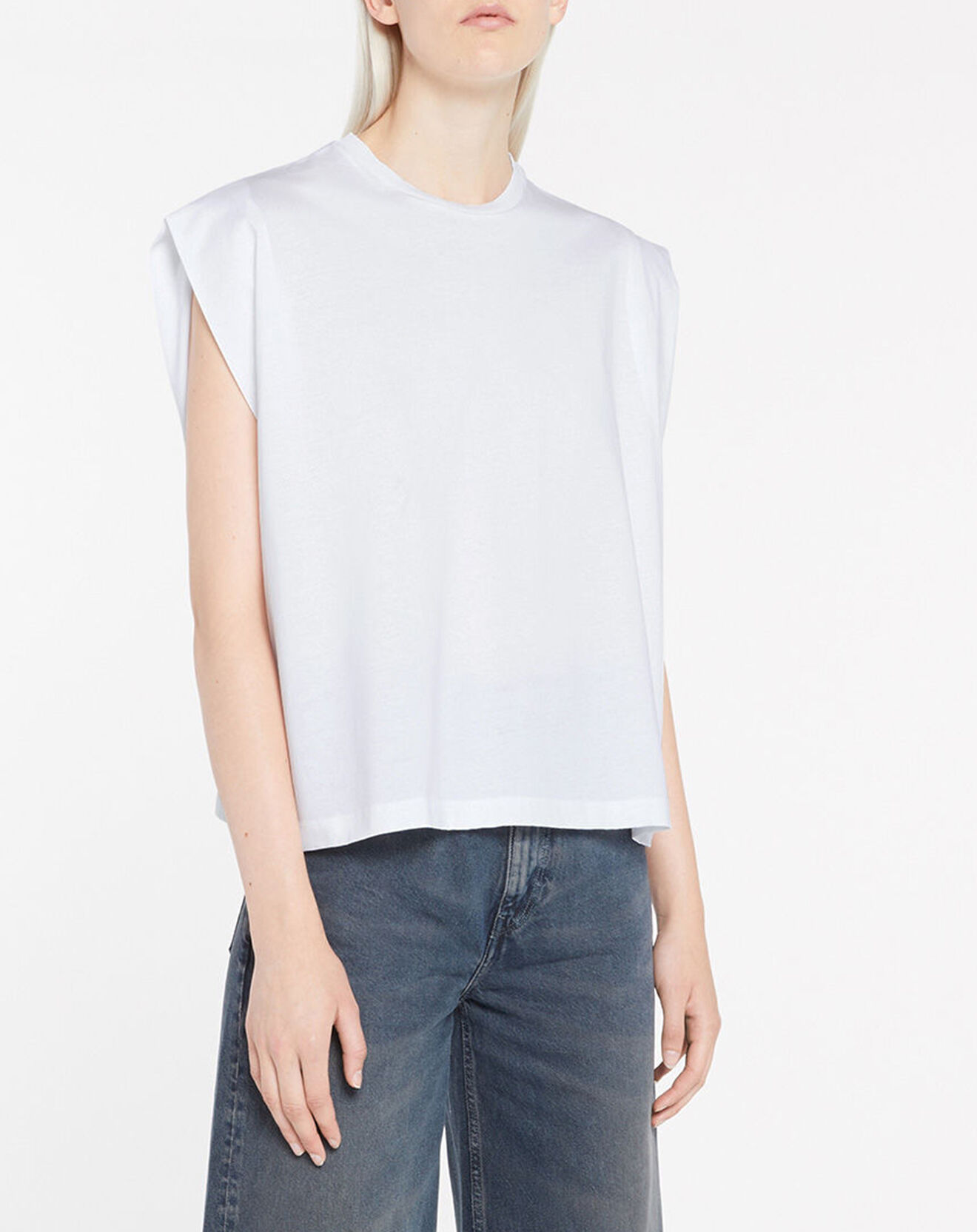 Galeries Lafayette T-Shirt en Coton Oeko-Tex® Bettina blanc