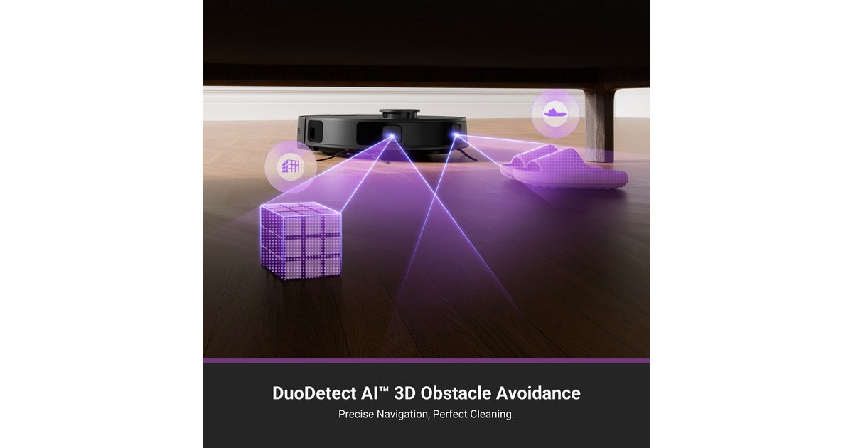 EurekaE20 Plus robotstofzuiger  (Zwart, met Dweilfunctie)