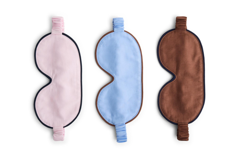 Hay Outline slaapmasker Soft Pink