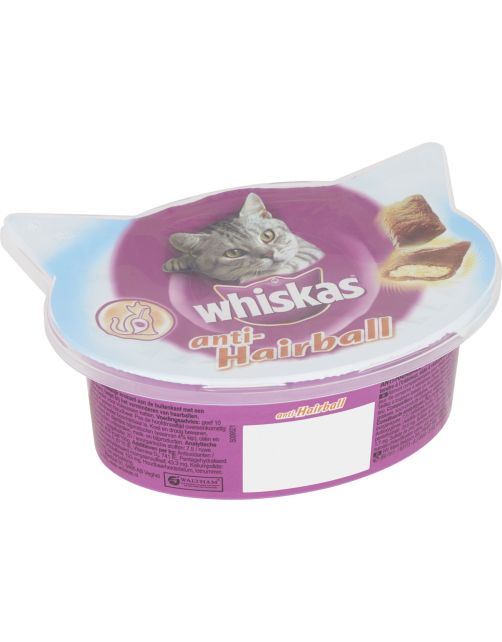 Whiskas Snack Anti Hairball - Kattensnack - Naturel 60 g