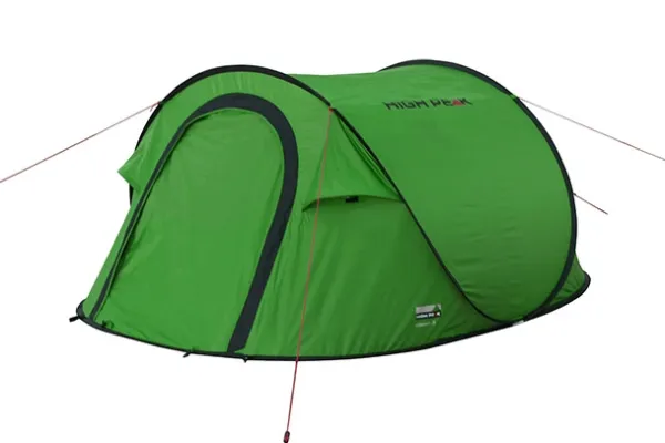 High Peak Vision 3, Camping, Tunneltelt, 2,3 kg, Grøn