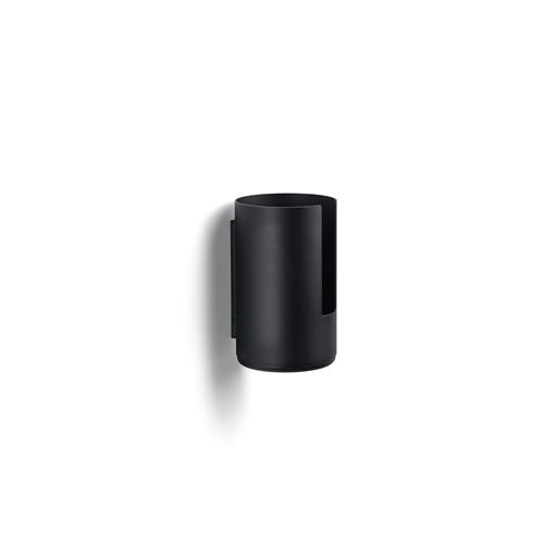 Zone Rim Væghængt Toiletpapirholder, Black