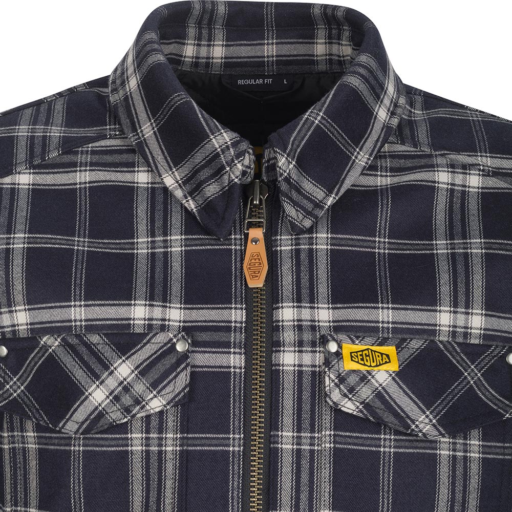 Segura - Surchemise Traffic Navy / Blanc