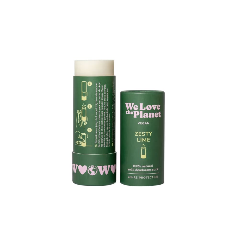 We Love The Planet Deodorant Stick – Zesty Lime (Vegan) (40 gr)