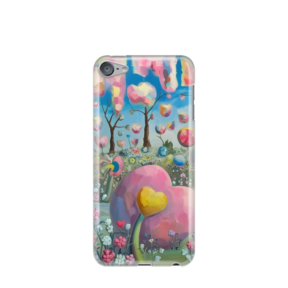 iPod Touch 7G Gummi Hülle Pastellwunderland - Versch. Farben