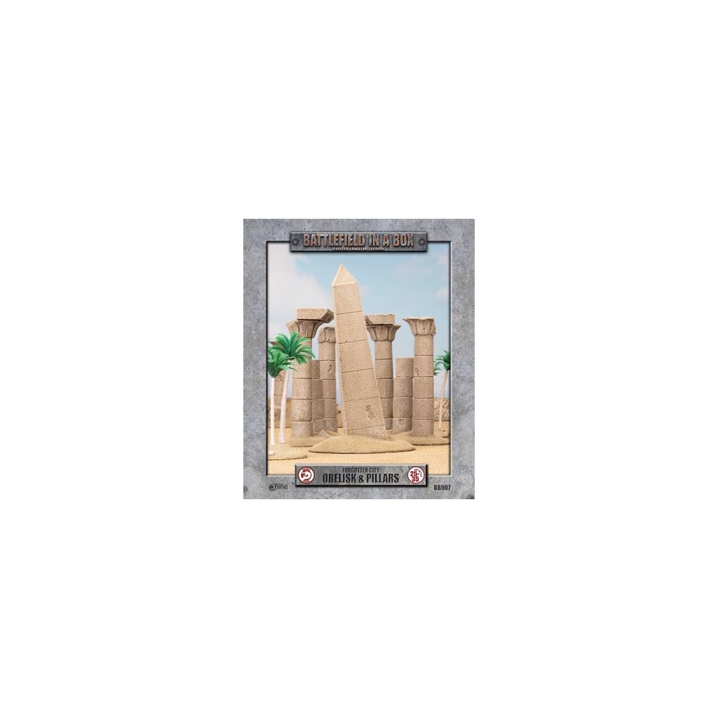 Battlefield in a Box: Forgotten City - Obelisk & Pillars