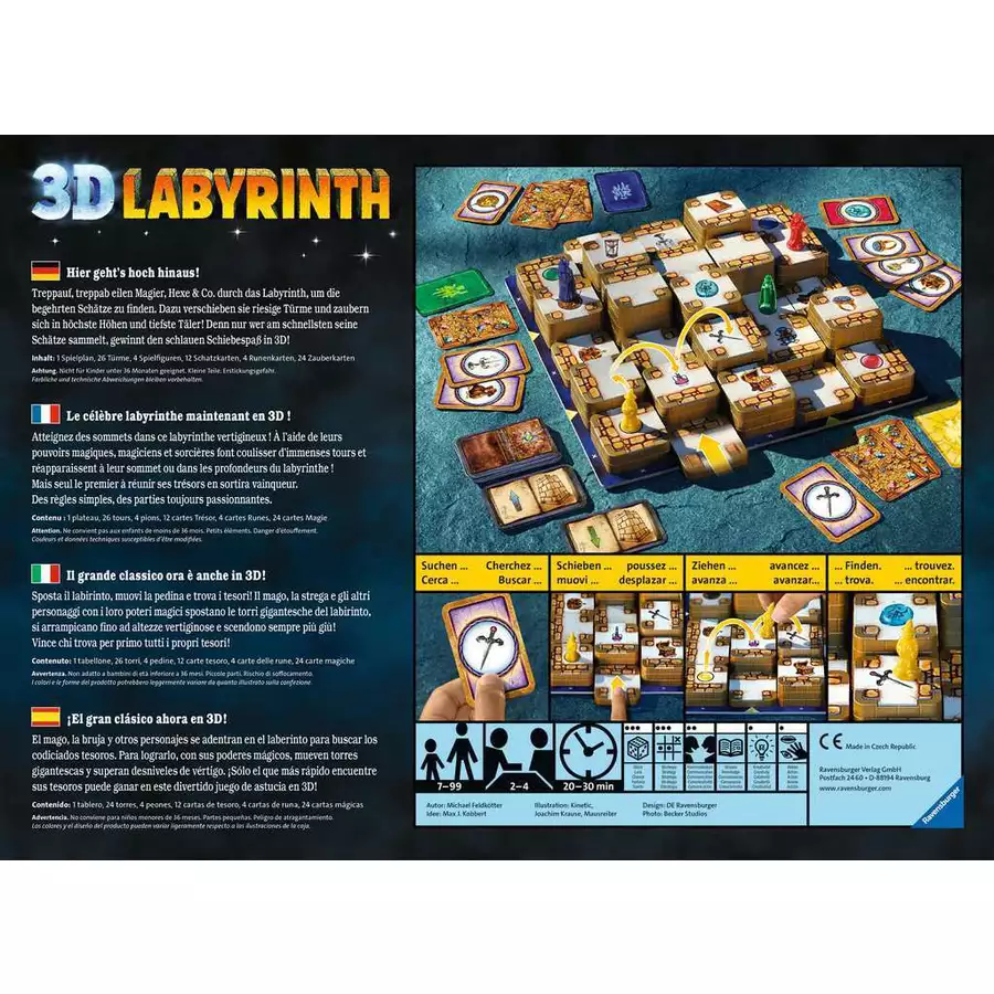 Ravensburger 3D Labyrinth bunt