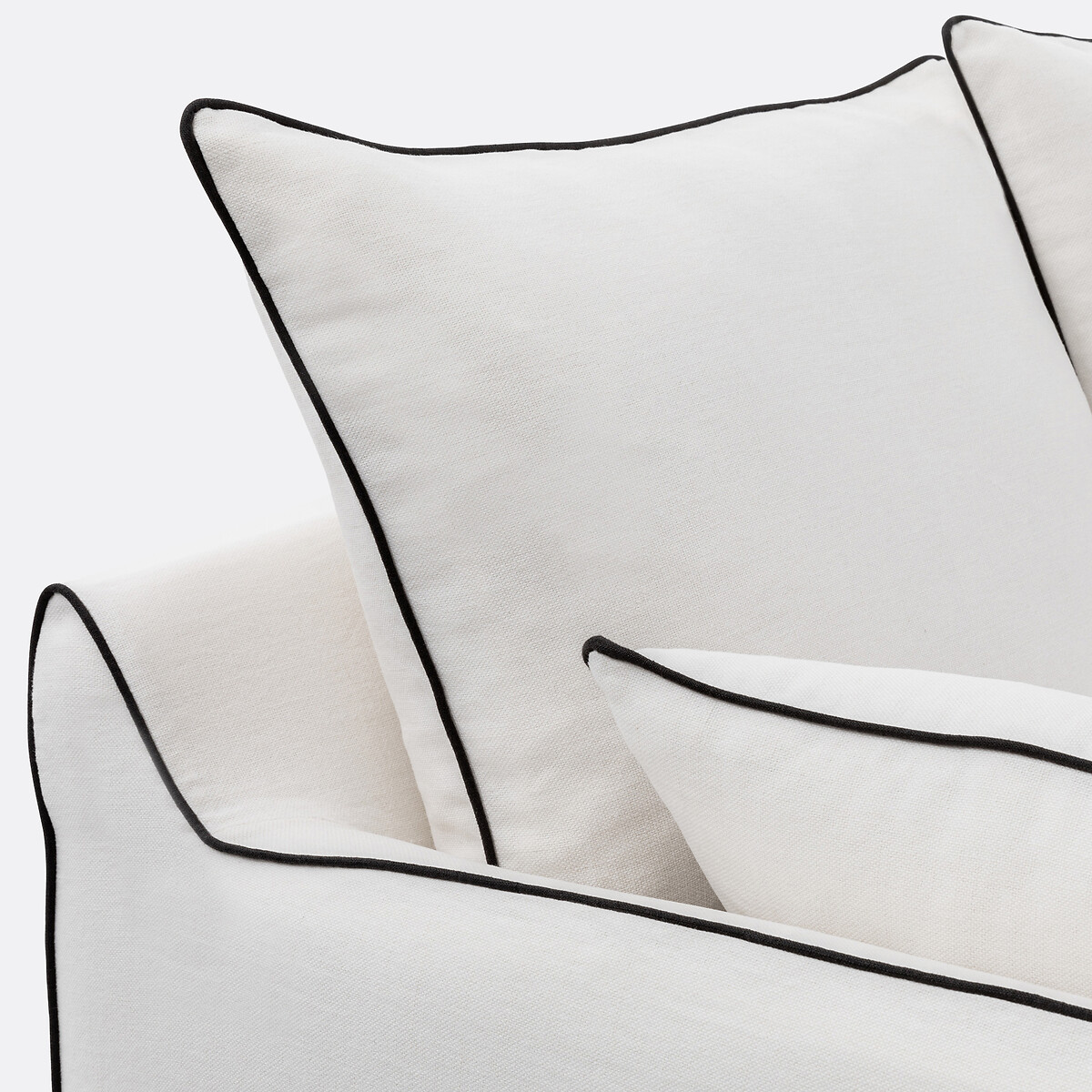 LA REDOUTE INTERIORS<br>Sofá em linho grosso, Odna