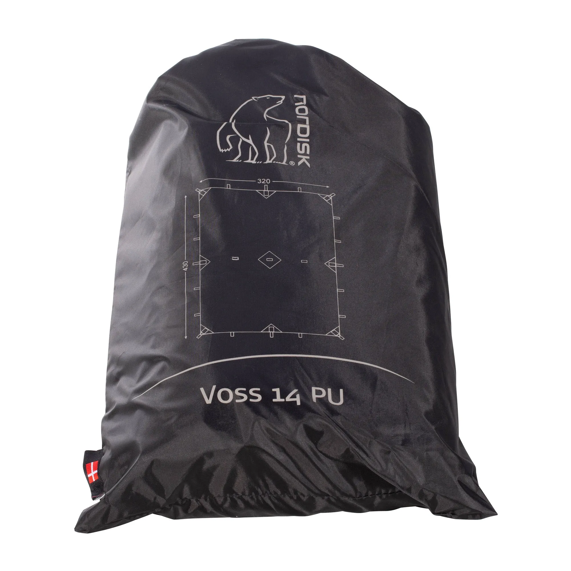 Nordisk -  Tarp Voss 14 PU dark olive
