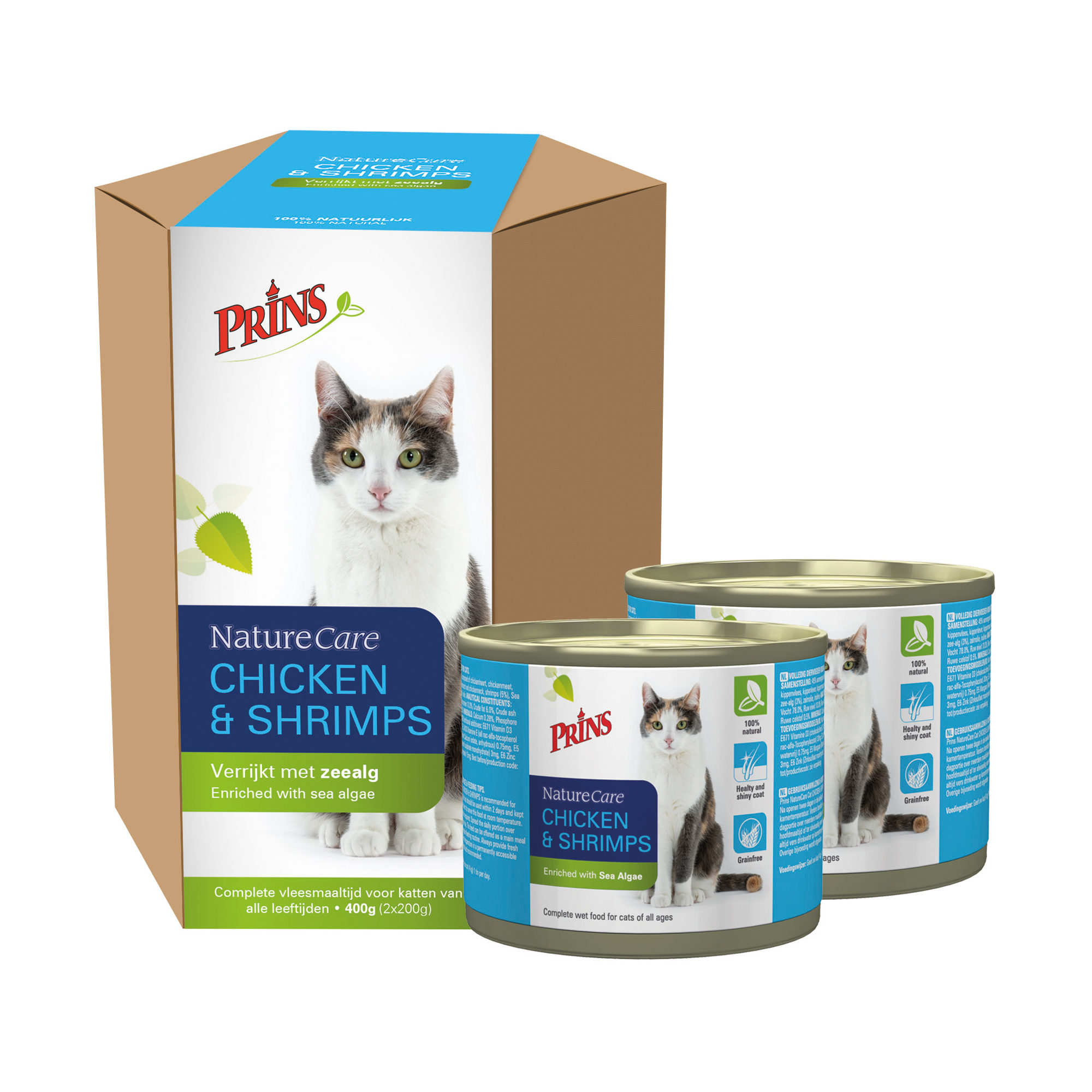 Prins NatureCare Cat Chicken & Shrimps