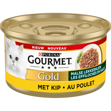 Gourmet Gold Malse Lekkernijen Kattenvoer nat met Kip