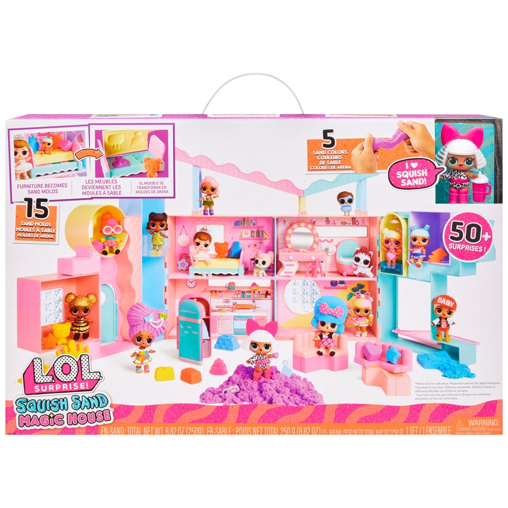 LOL Surprise! Squish Sand Magic House Spielset