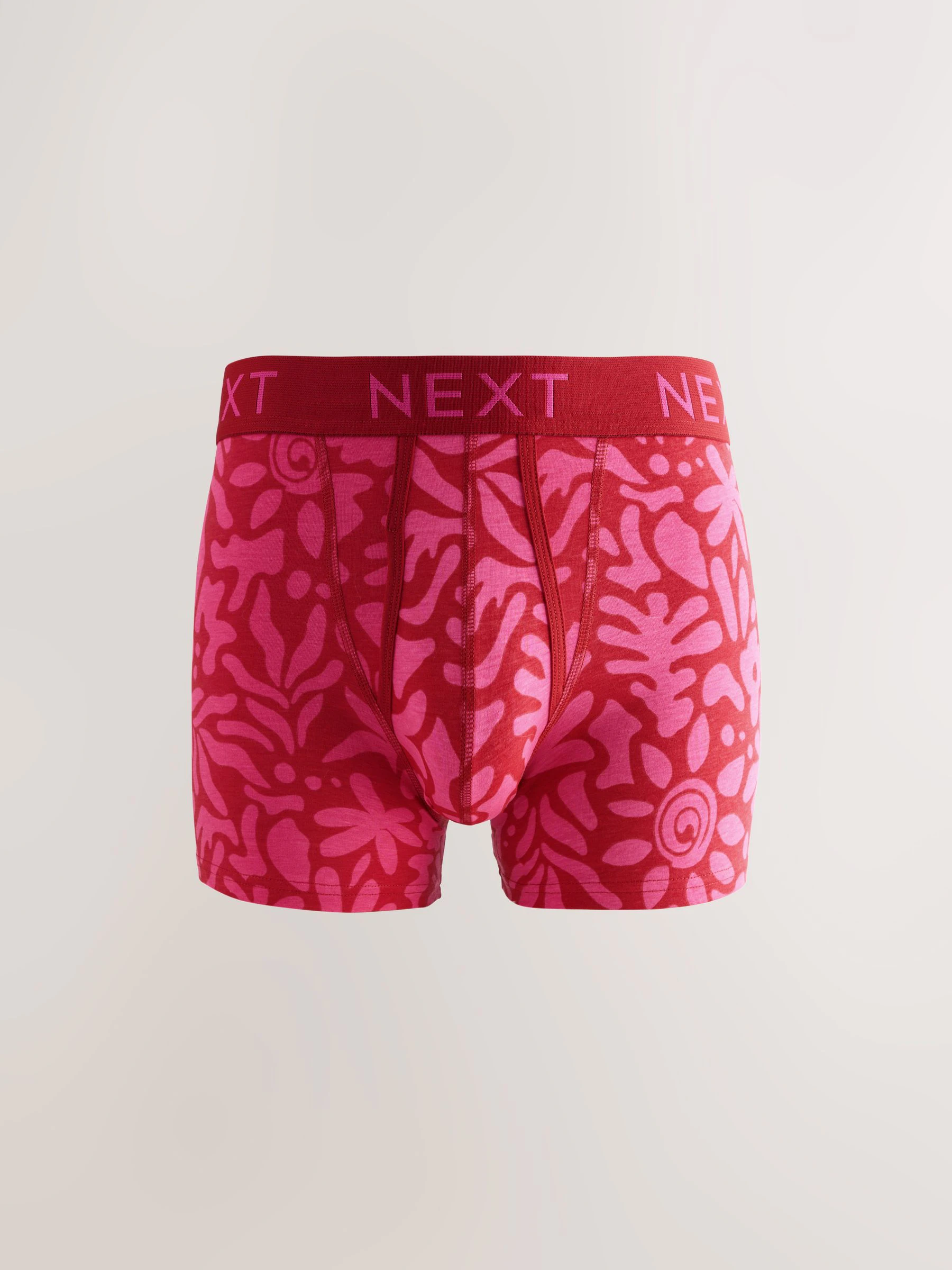 Helder patroon - 8 Boxershorts zonder plooi