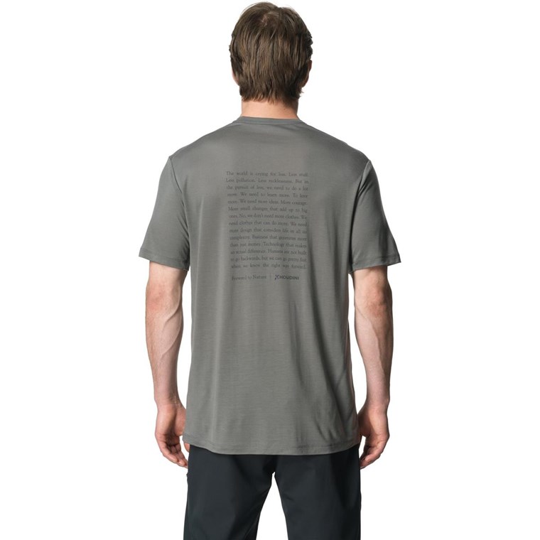 Houdini M's Tree Message Tee Greenness / Ftn Mani