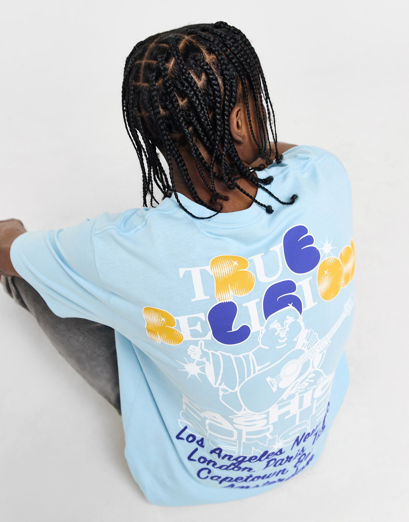 True Religion T-shirt Graffiti Homme