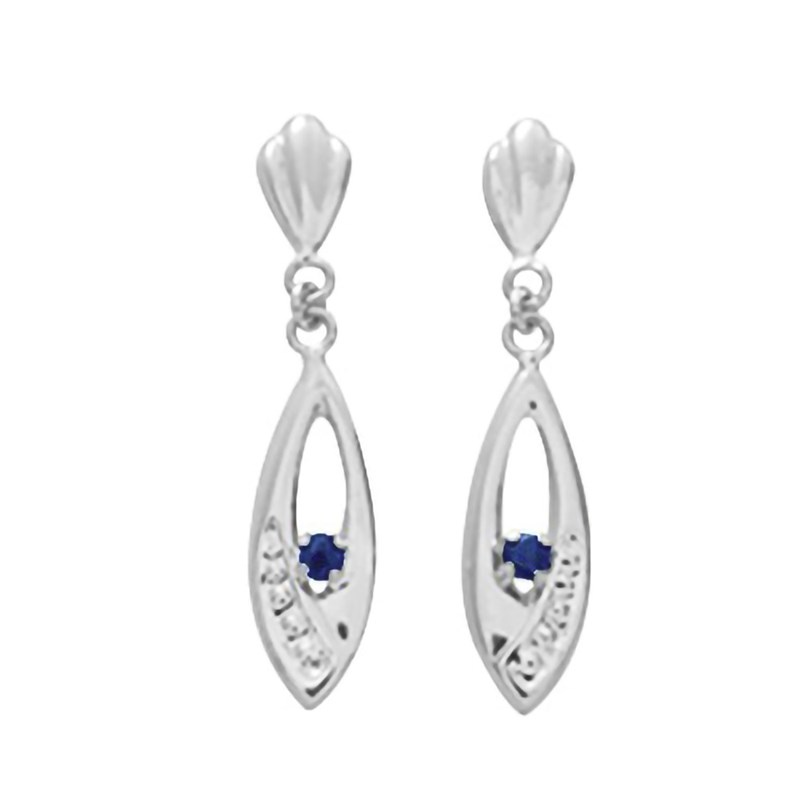 Boucles d'oreilles femme pendantes - Or 18 Carats
