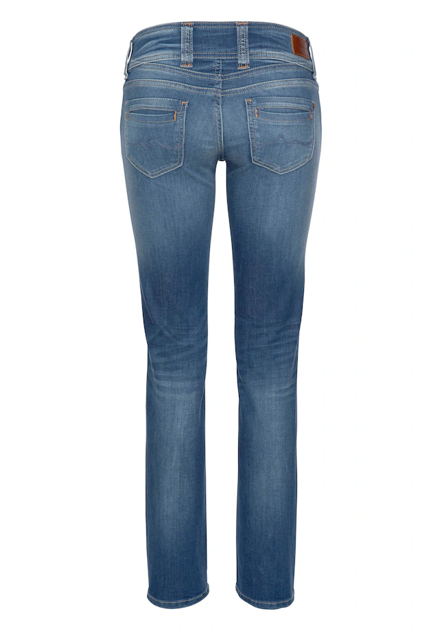 Pepe Jeans Straight-Jeans »GEN«, in Baumwoll-Qualtät mit geradem Bein und Doppel-Knopf-Bund