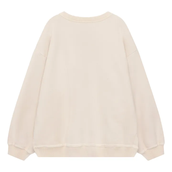 True Artist Sweat Couleur Graphique | Beige