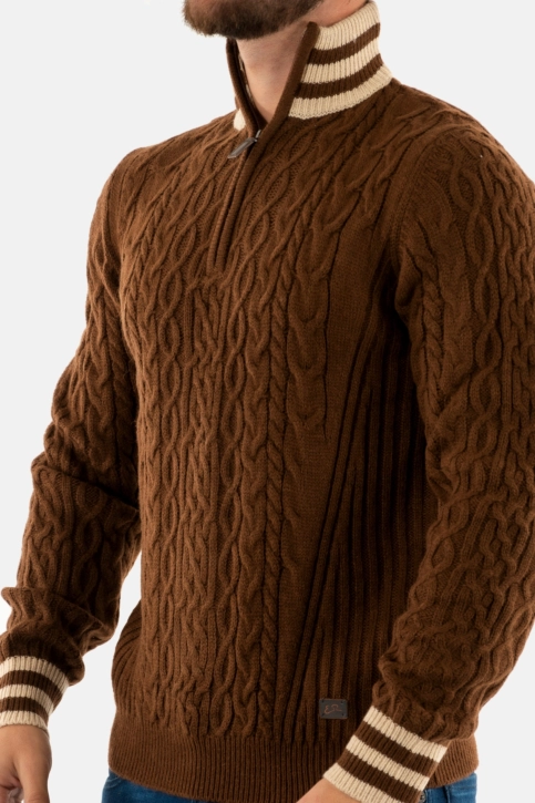 Pull hiver yes zee m848 ha00 0209 marrone