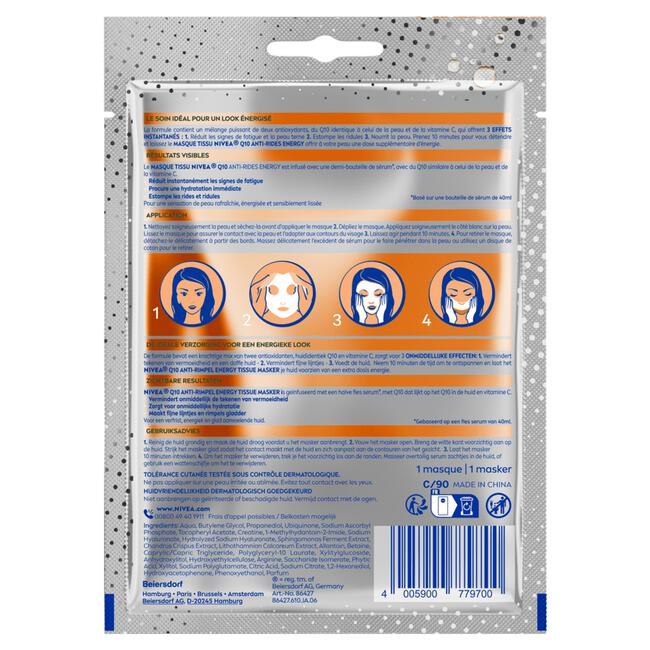 Nivea Q10 Plus C Tissue Mask