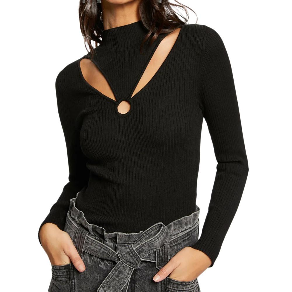 Morgan Pull Noir Femme Morgan Meline