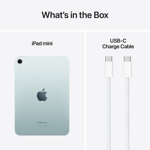 iPad mini A17 Pro Wi-Fi 256GB (blå)