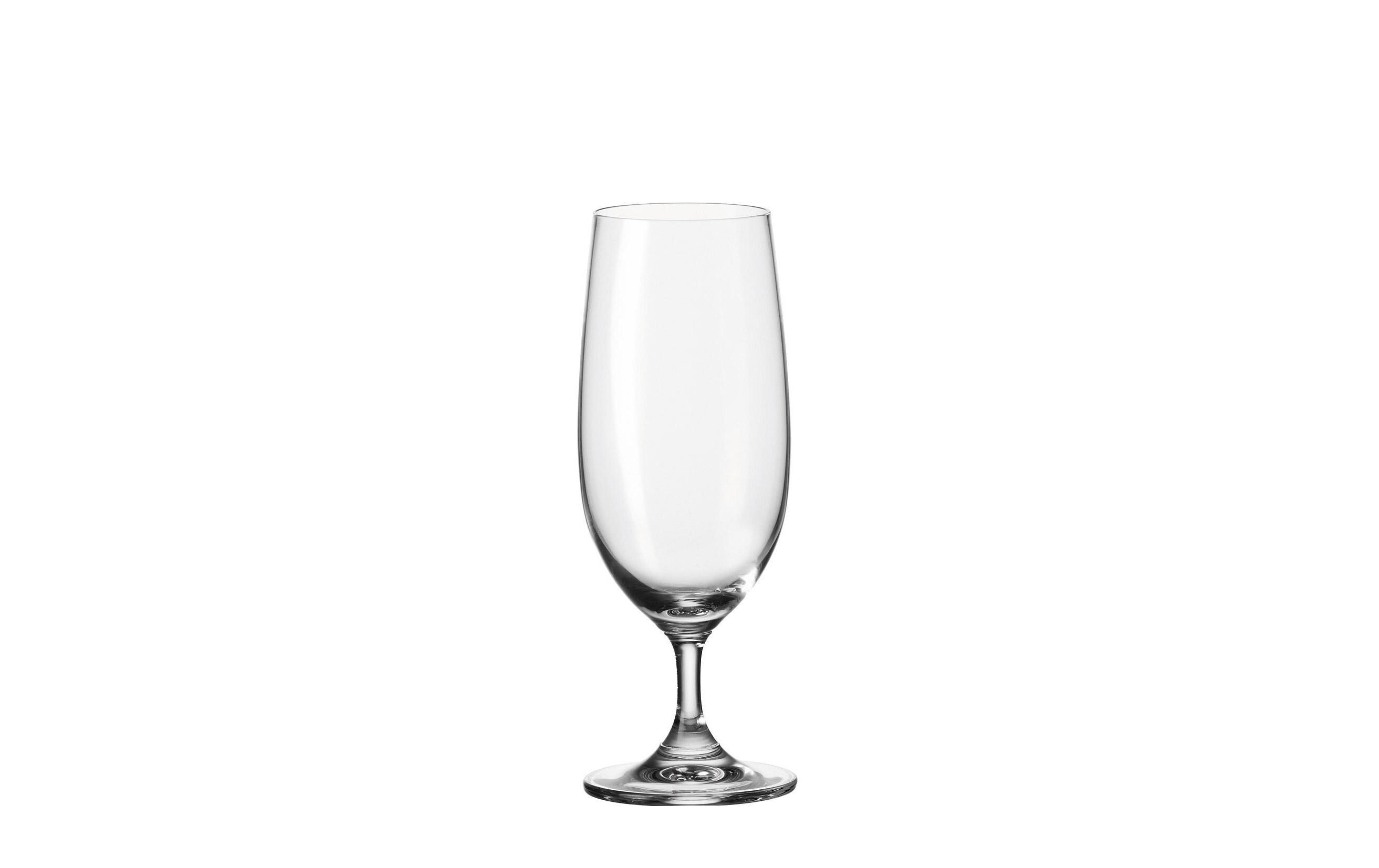 Bierglas Daily 280 ml, 6 Stück, TransparentTulpengläser aus Teqton-Glas für Bier