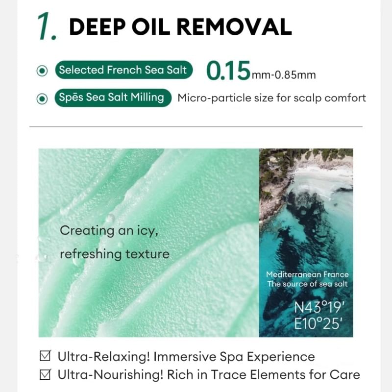 Spes - Haarolie Control Zeezout Shampoo