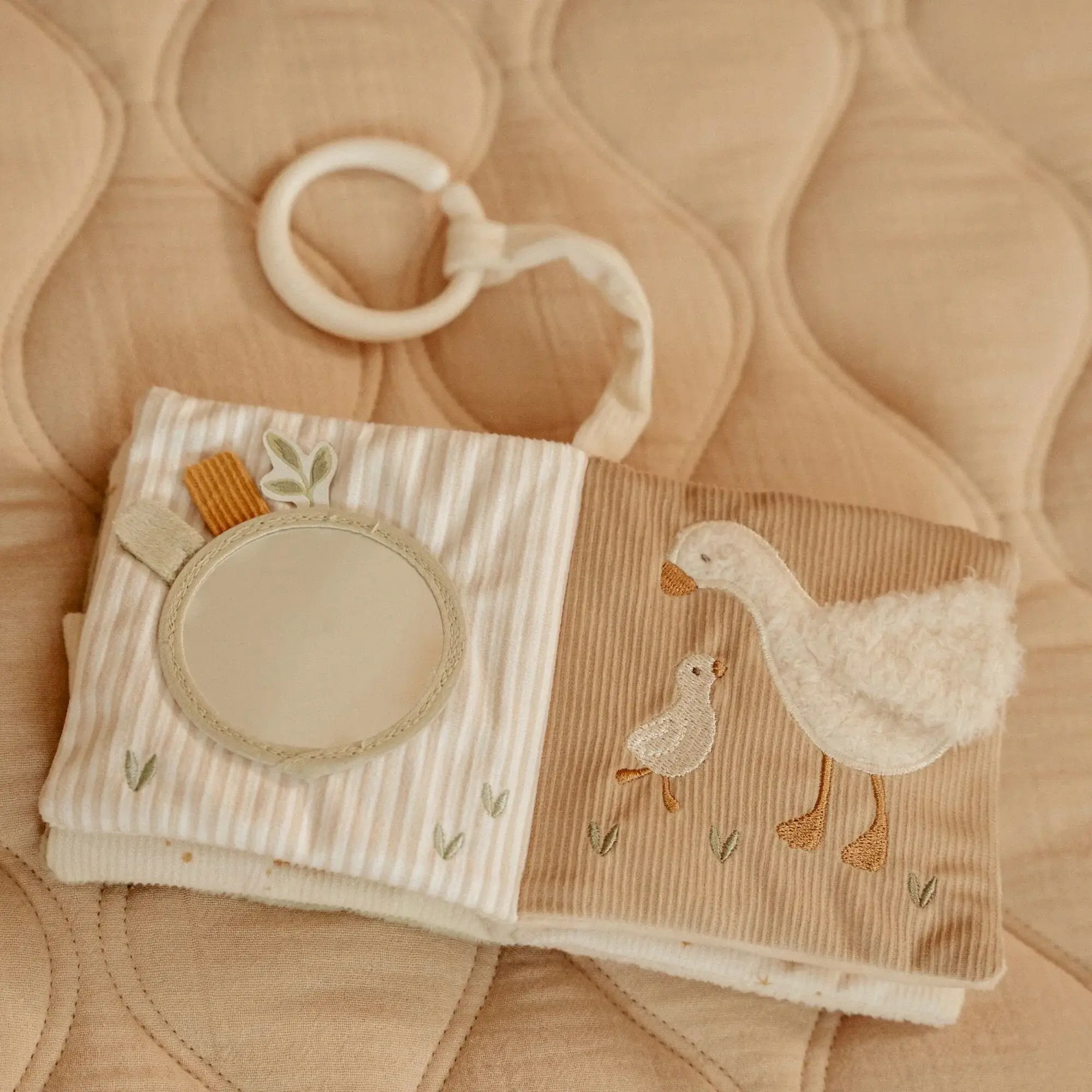 Little Dutch Little Dutch Buggyboekje Wit - Newborn Naturals