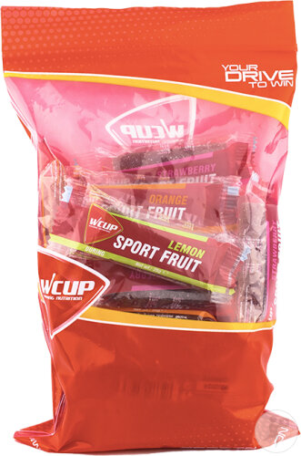 WCUP Sport Fruit Mix Orange/Fraise/Citron 12x25g