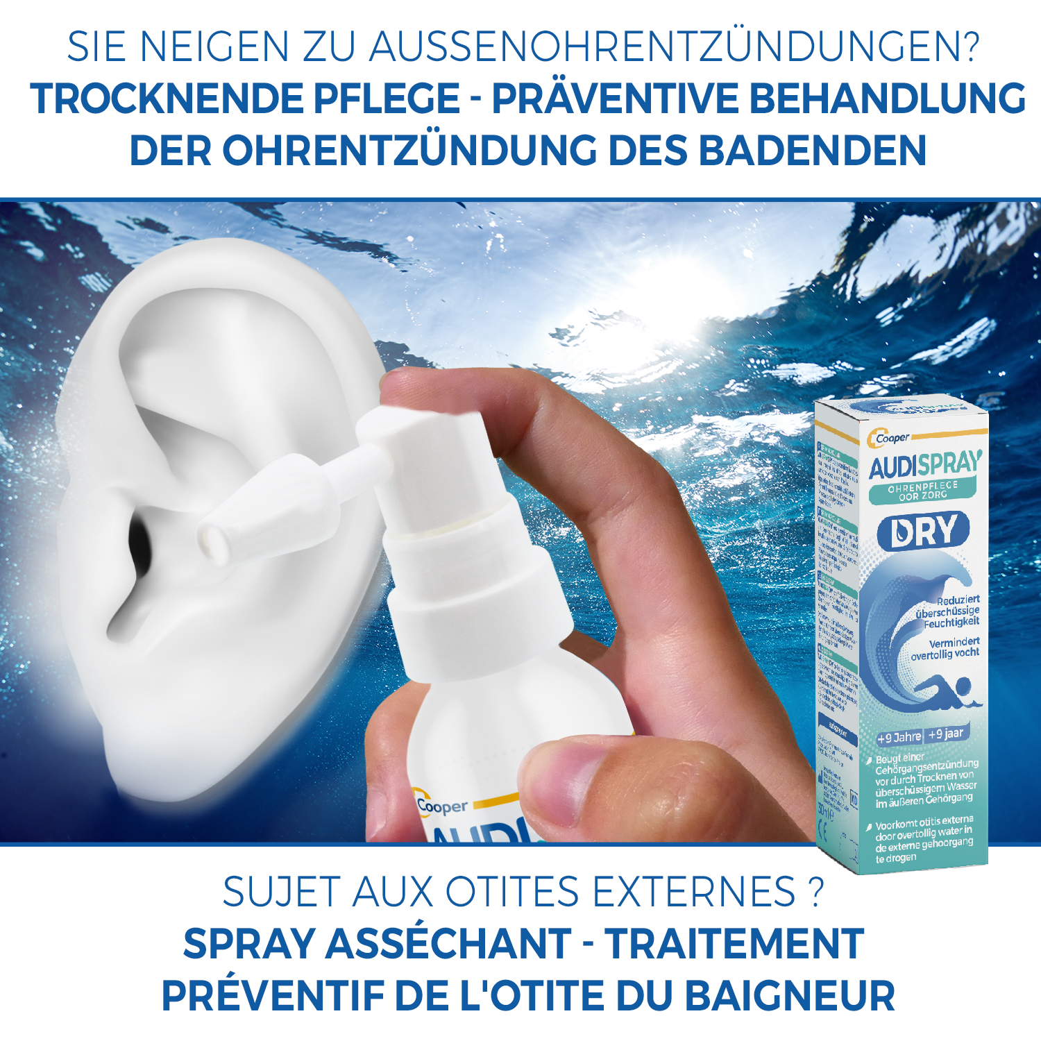 AUDISPRAY Dry<br>30 ml, Spray, flüssig