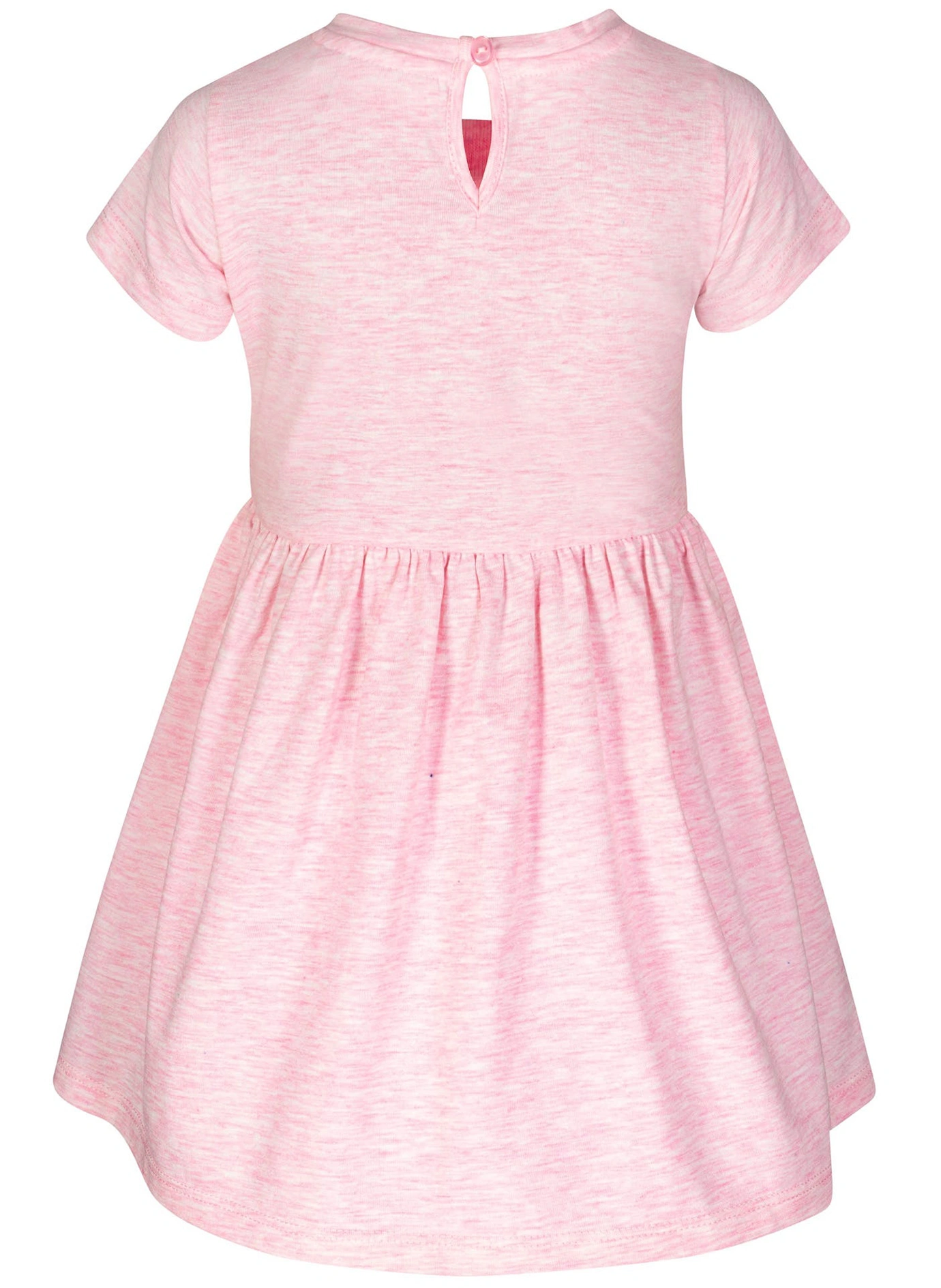 Kurzarm-Kleid SPRING PASTEL in rose
