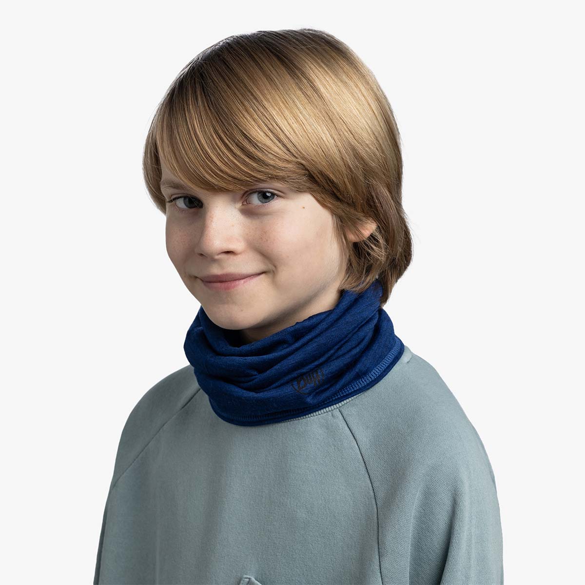 Buff Merinould LW, junior (Solid Cobalt)