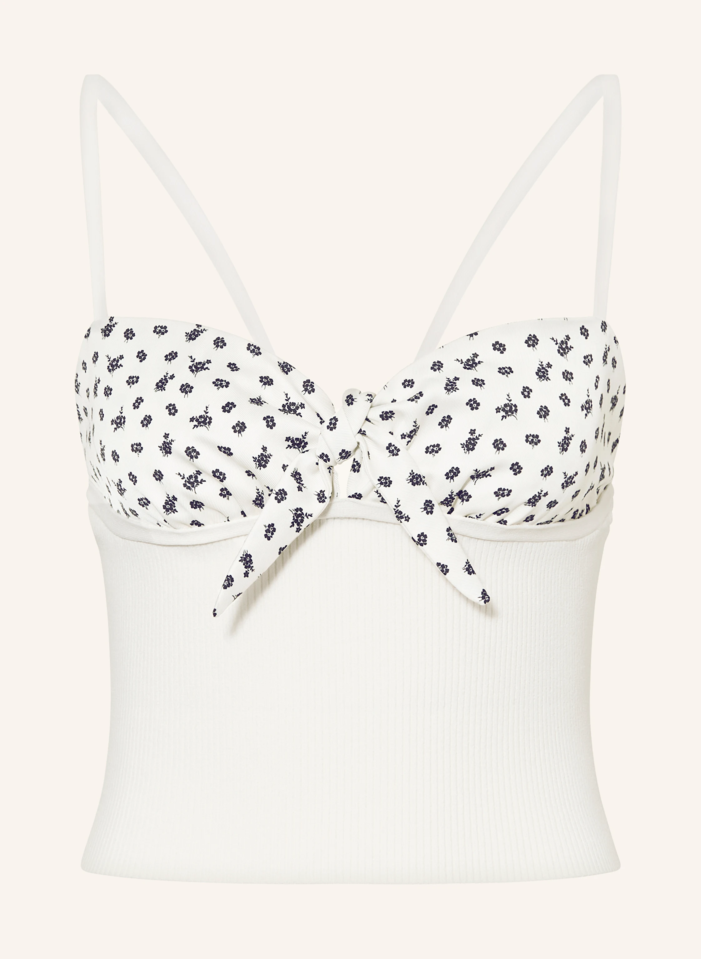 CLAUDIE PIERLOT Top im Materialmix